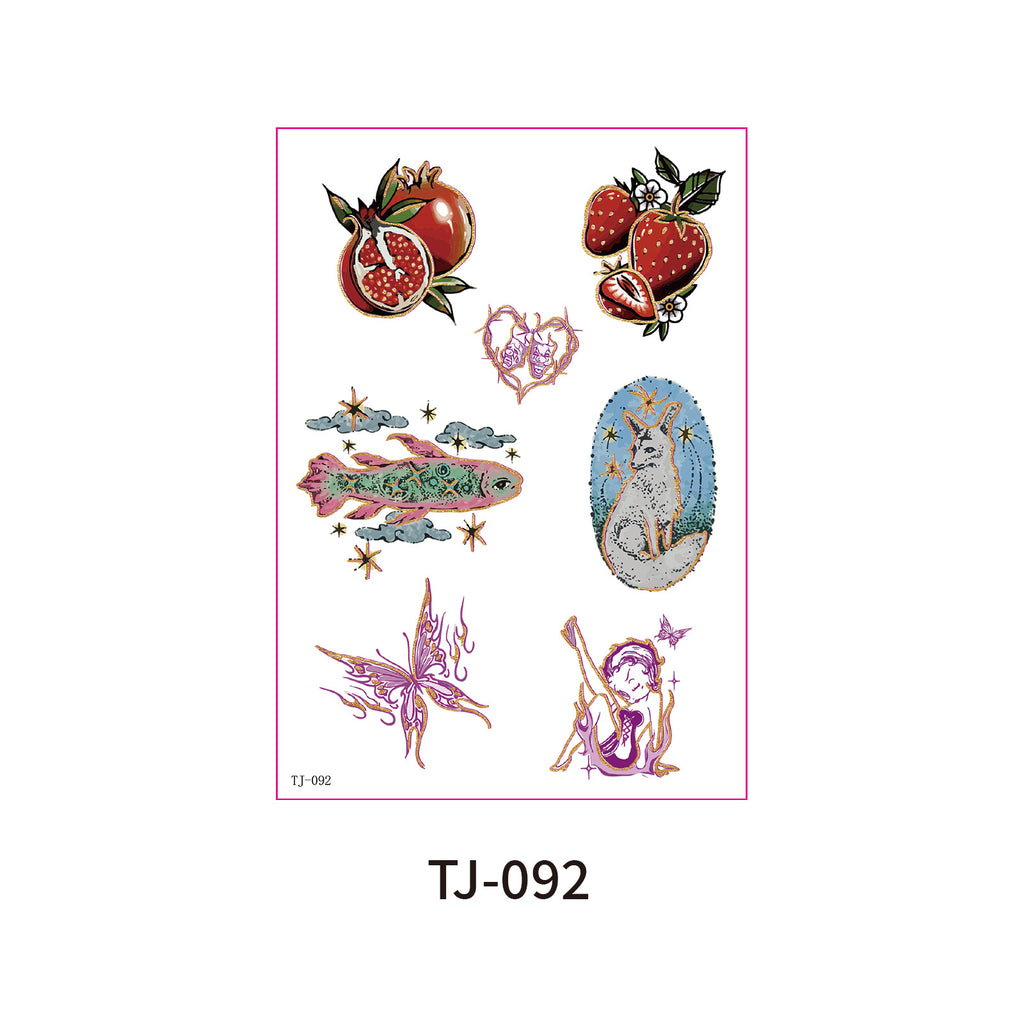 Fairy Butterfly Fantasy Candle Decals