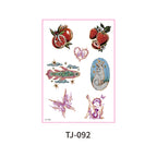 Fairy Butterfly Fantasy Candle Decals