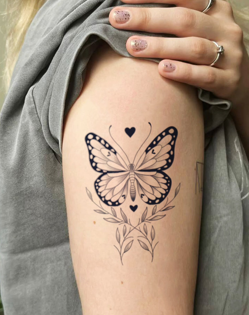 Temporary Tattoo The Ethereal Heart - Soul Love