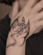 The Mythic Dragon Tattoo Stickers for Bold Style