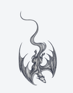 The Mythic Dragon Temporary Tattoos – Fierce & Legendary