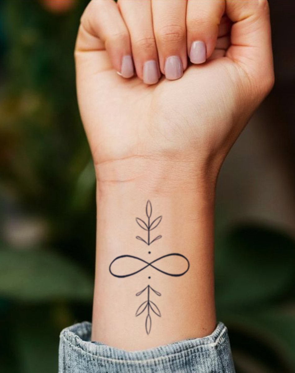 Infinite Growth Tattoo Stickers for Personal Style
