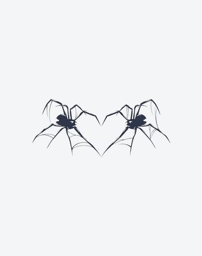 Web of Love Temporary Tattoos – Romantic & Whimsical