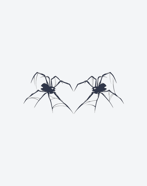 Web of Love Temporary Tattoos – Romantic & Whimsical