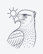 Sun-Kissed Sentinel Temporary Tattoos – Bold & Radiant