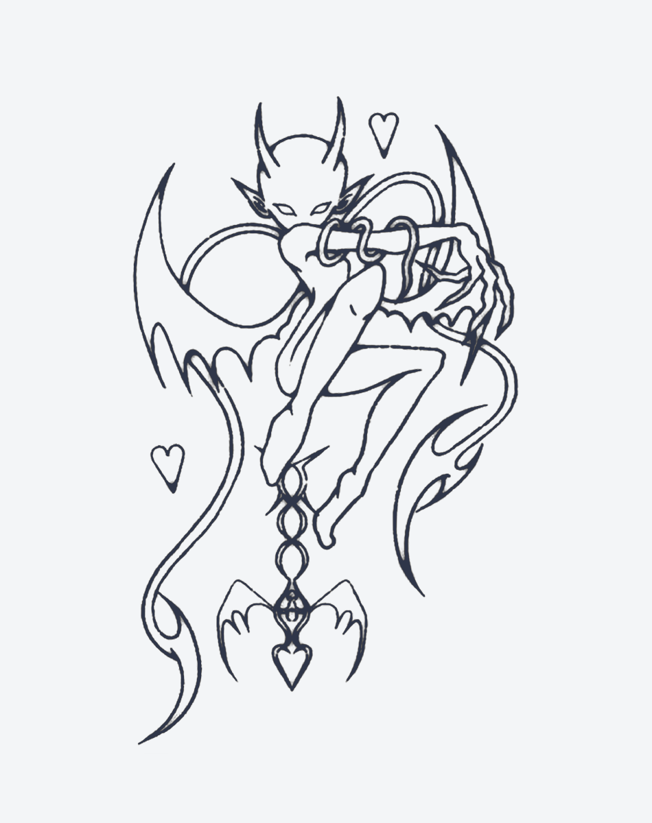 Mischievous Muse Temporary Tattoos – Playful Style