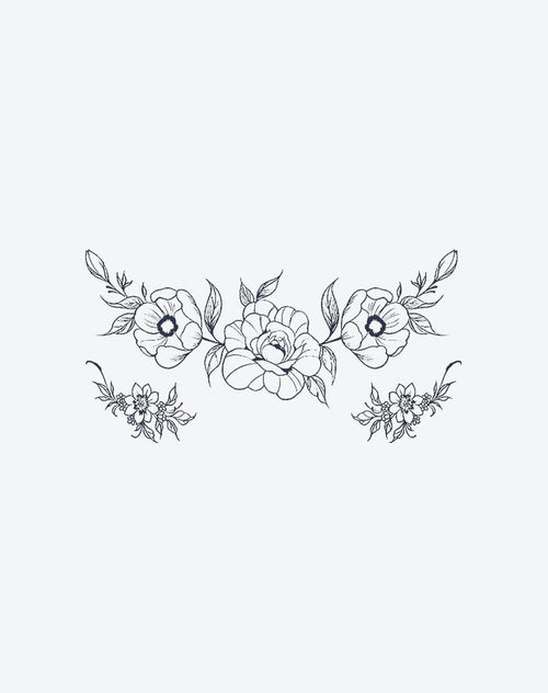 Divine Floral Embrace