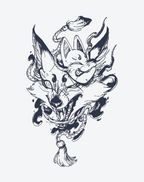 Yokai Fox Tattoo