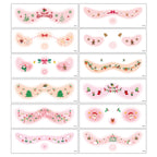 Holiday Glam Face Stickers