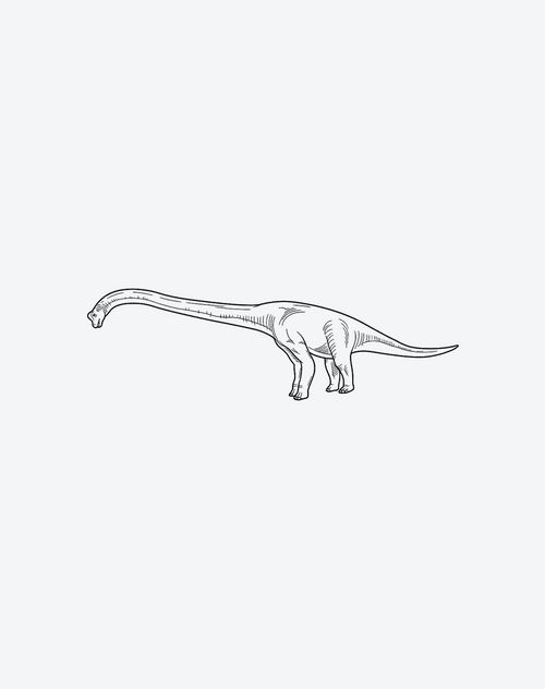 The Paleo-Etch Brachiosaur