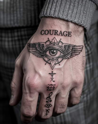 Winged Eye of Courage