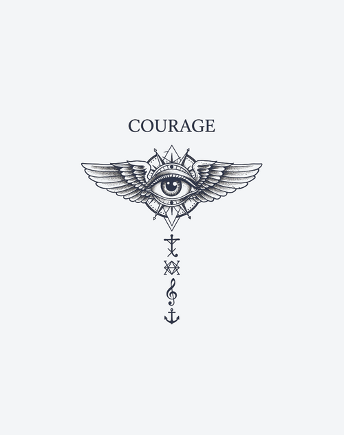 Winged Eye of Courage