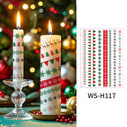 Christmas Candle Magic Decals