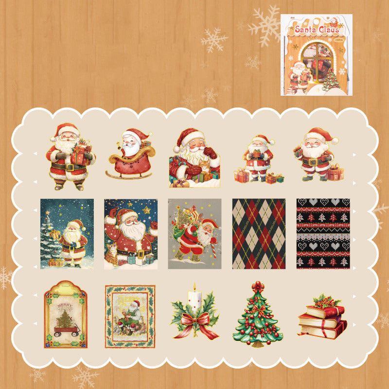 Classic Christmas Charm Sticker Collection