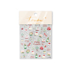 Christmas Dreamy Snow Globe Nail Decals