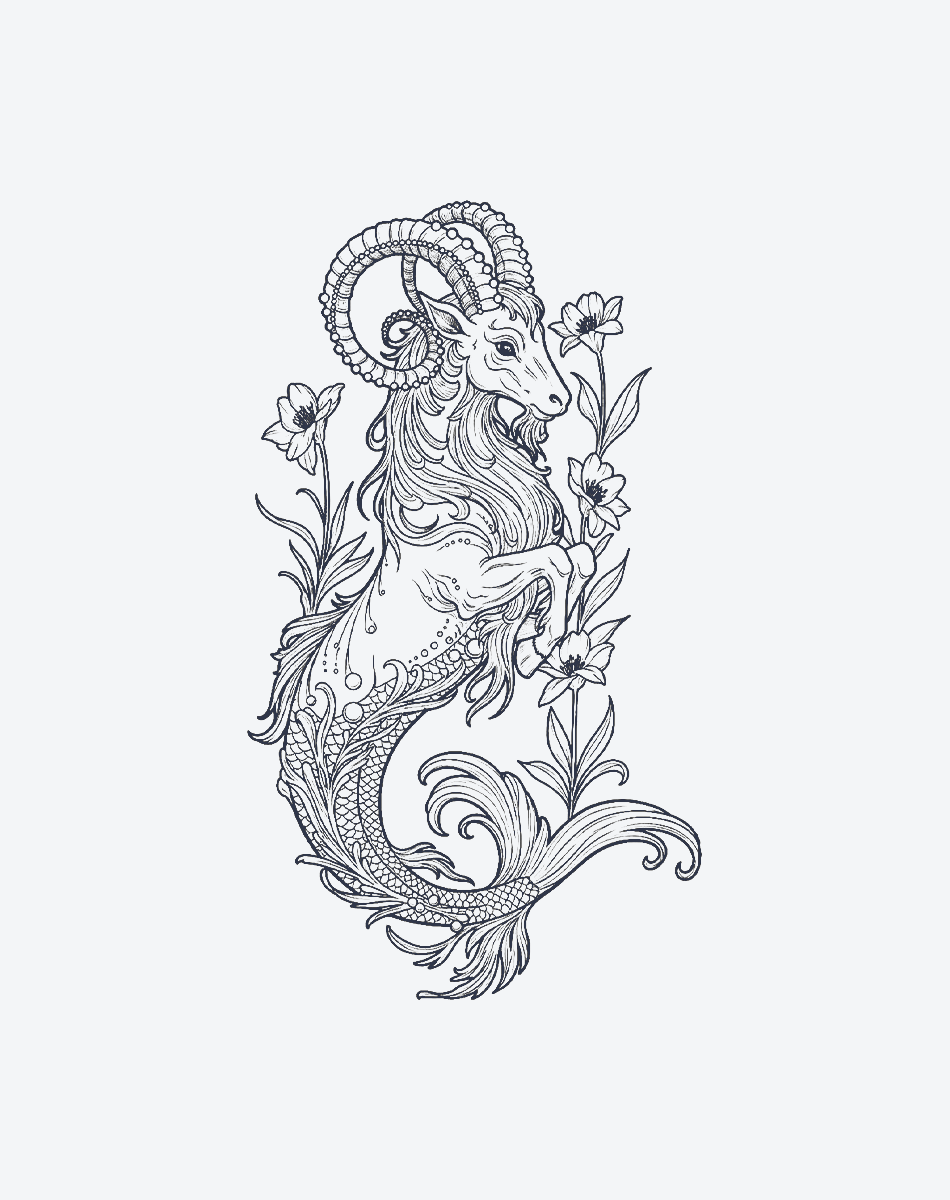 Mystical Sea-Goat