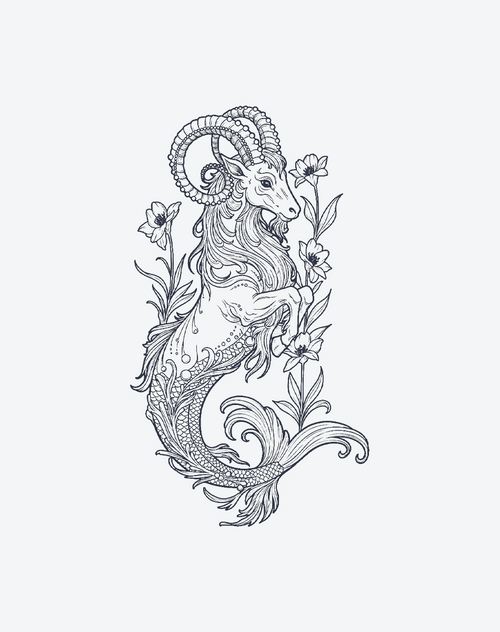 Mystical Sea-Goat