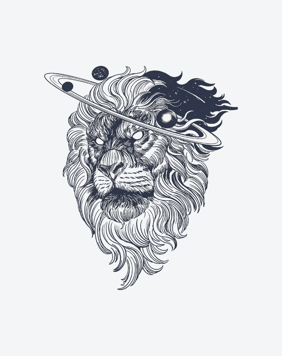 The Cosmic King Lion