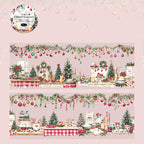 Enchanted Christmas Greeting Sticker