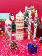 Christmas Candle Magic Decals