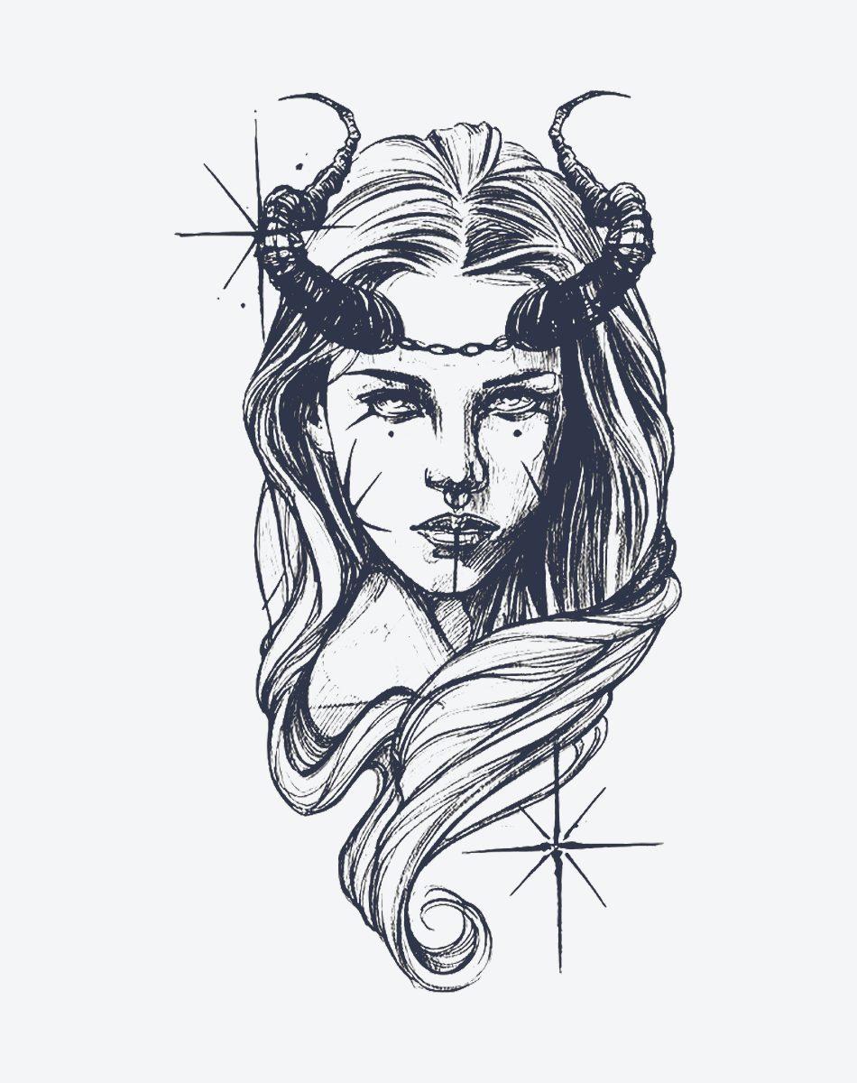 Goddess of the Horns