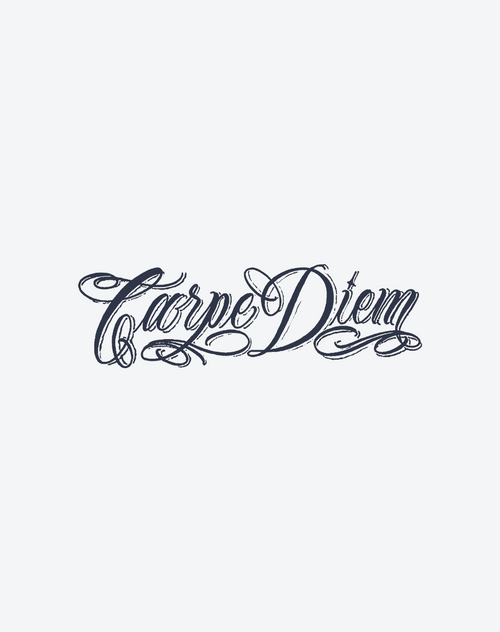 Englisches Wort Carpe Diem