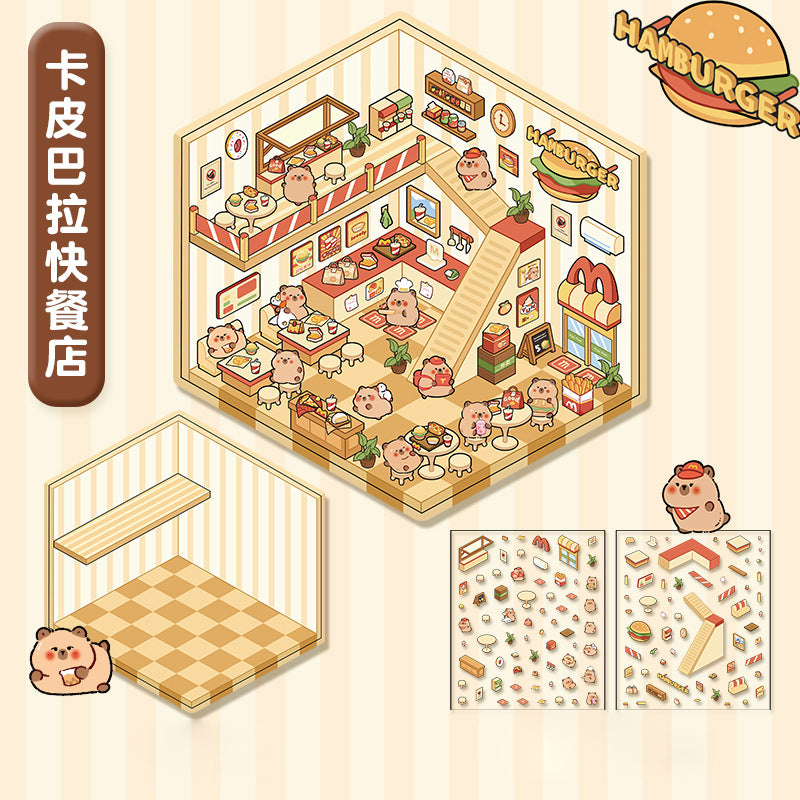 Cozy Christmas Scene Builders