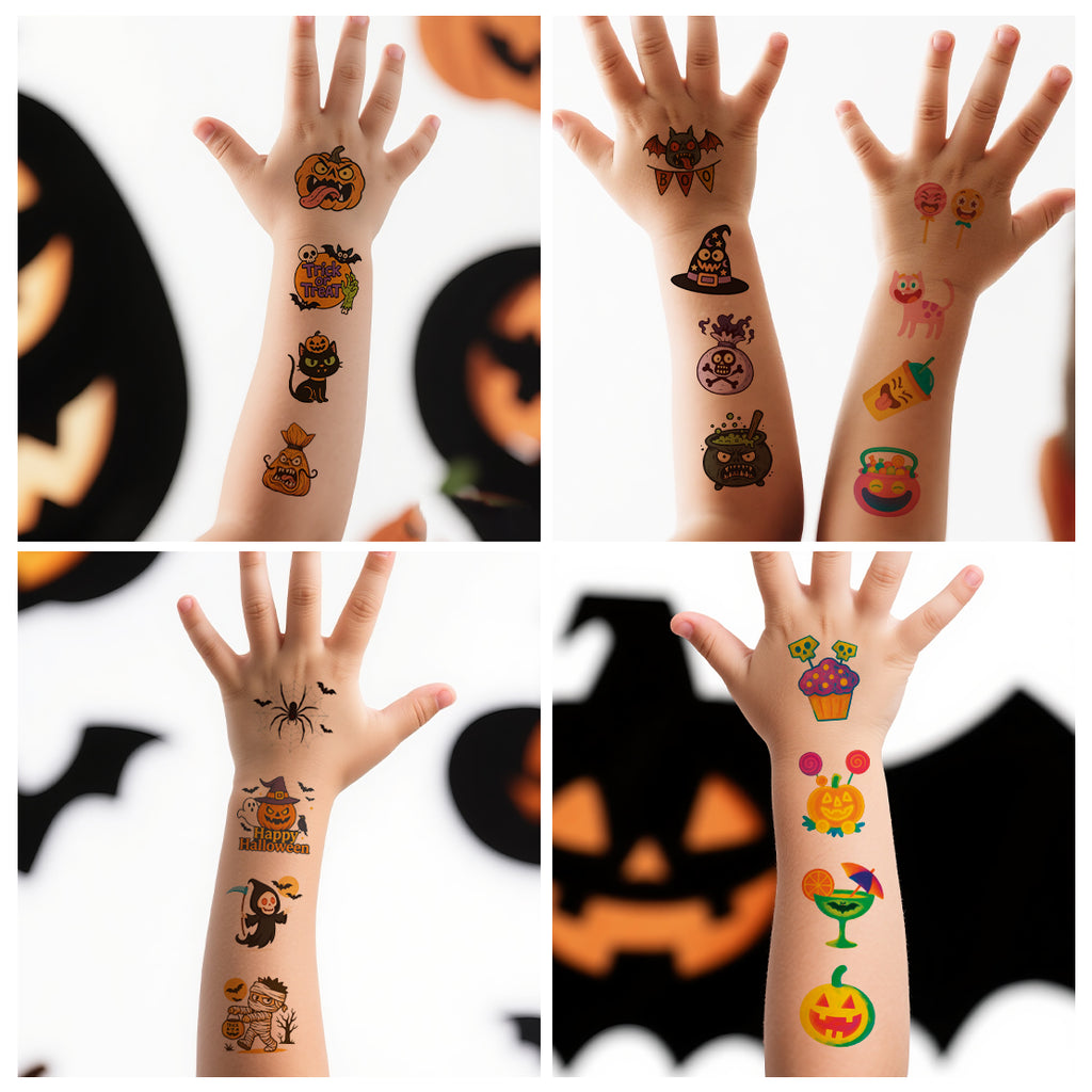 Spooky Temporary Tattoos | Realistic Halloween Tattoos