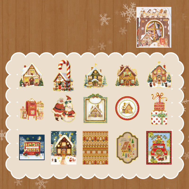 Classic Christmas Charm Sticker Collection