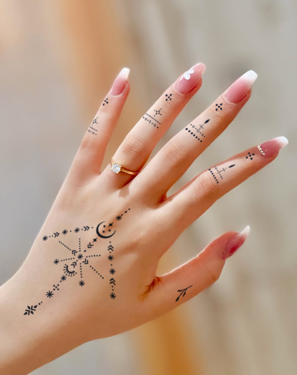 Henna Finger Tattoo (5)
