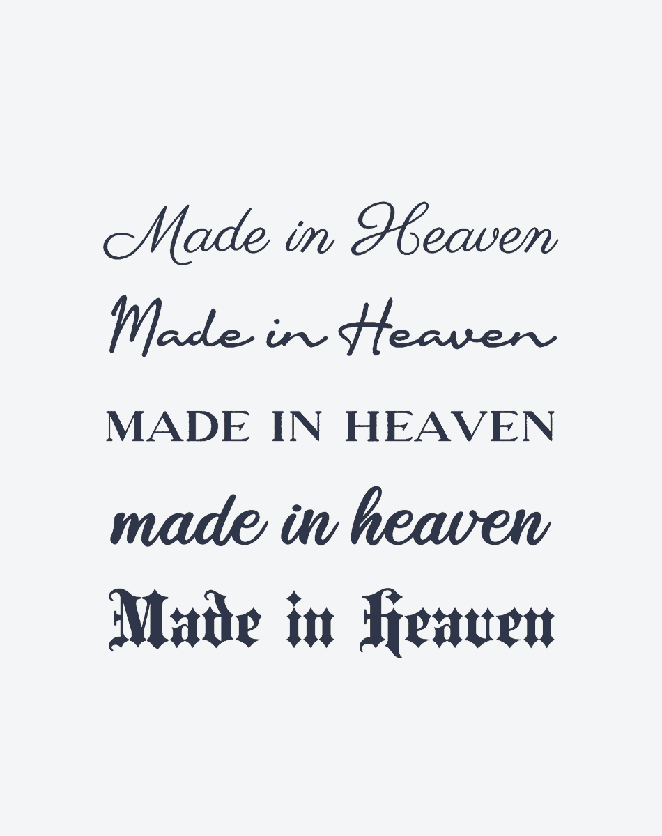 Made in heaven