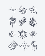 ヘナフィンガータトゥー (9)