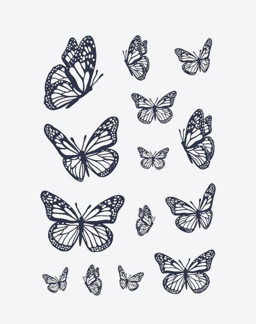 Eternal Bloom Butterflies