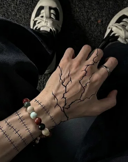 Dark Cracks & Stitches