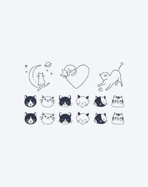 Line kitten