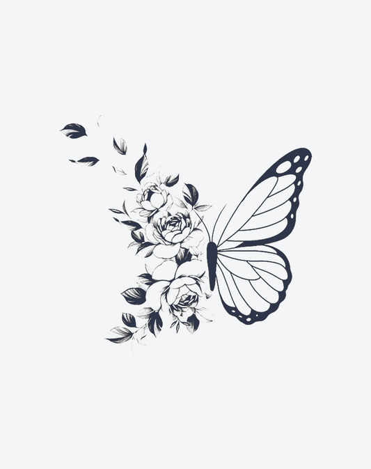 Flower butterfly