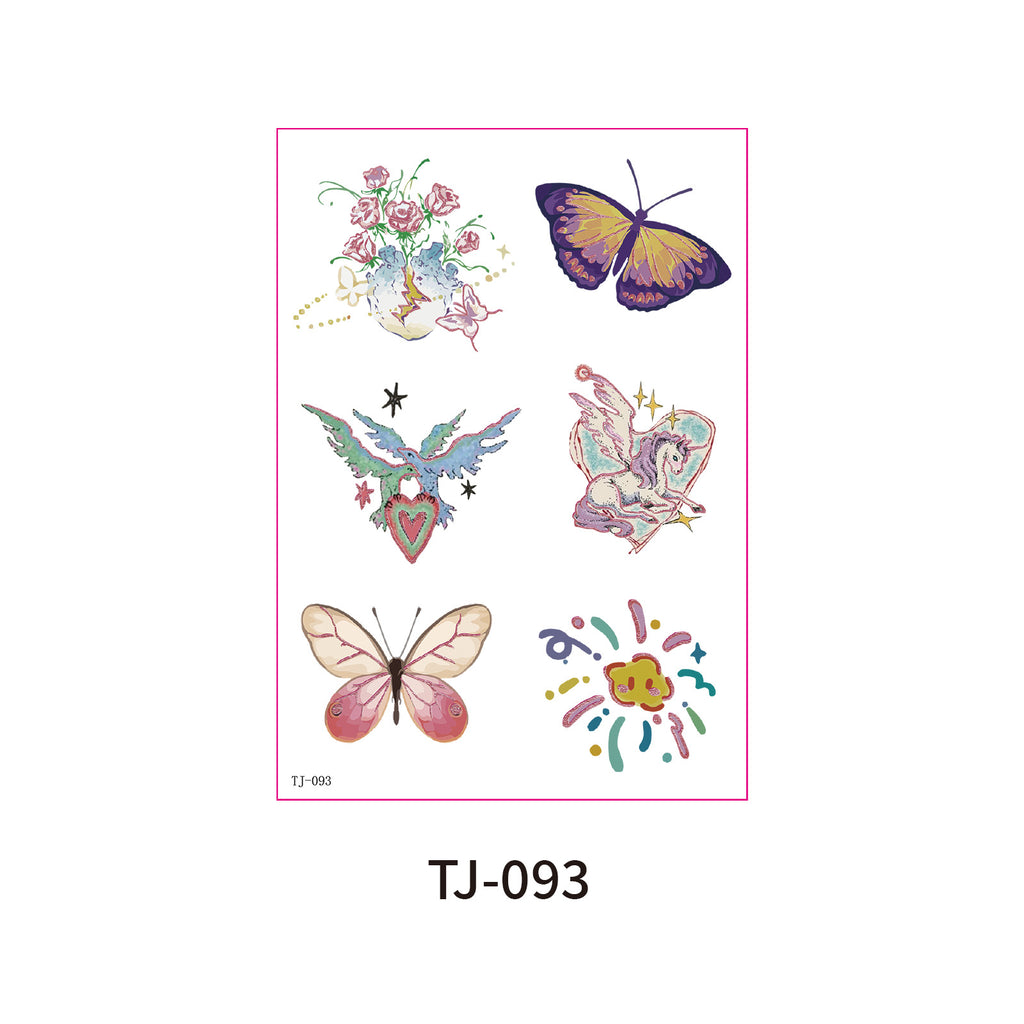Fairy Butterfly Fantasy Candle Decals