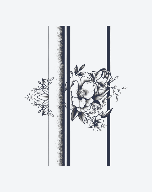 Floral Stripes