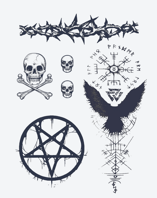 Occult & Mystical Dark Arts（4 pieces）