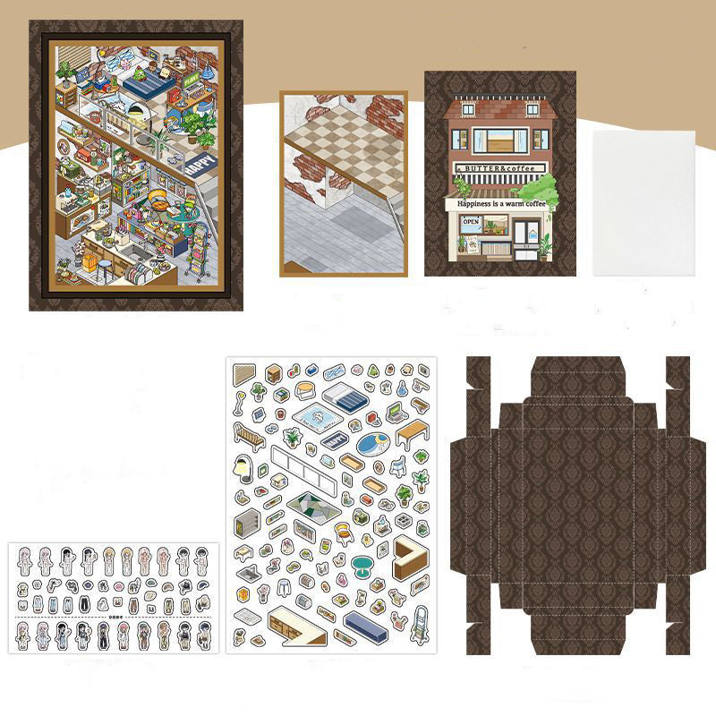 Nature's Miniature Wonders Diorama Stickers