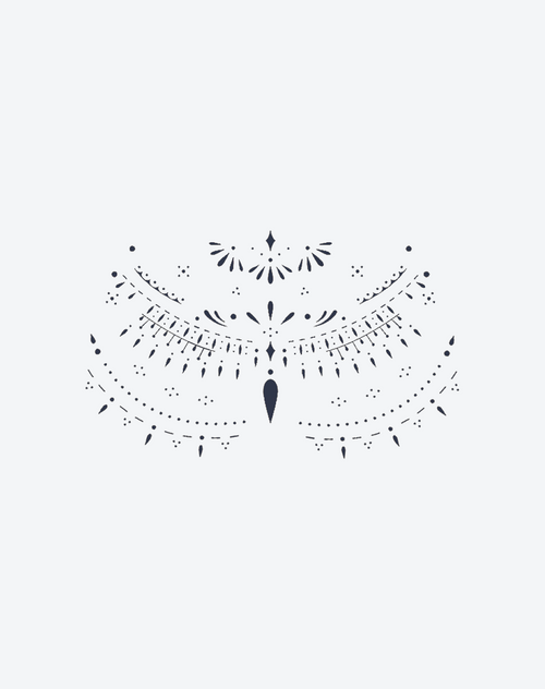 Mystisches Spitzen-Mandala