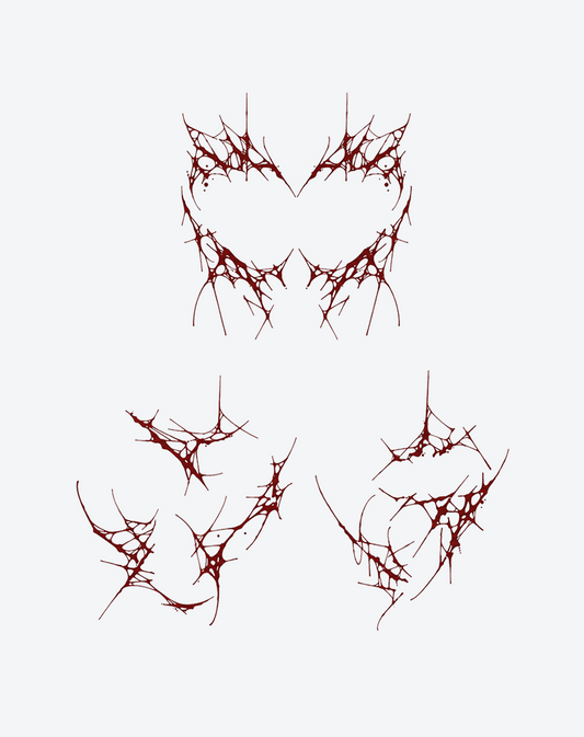 Crimson Face Webs