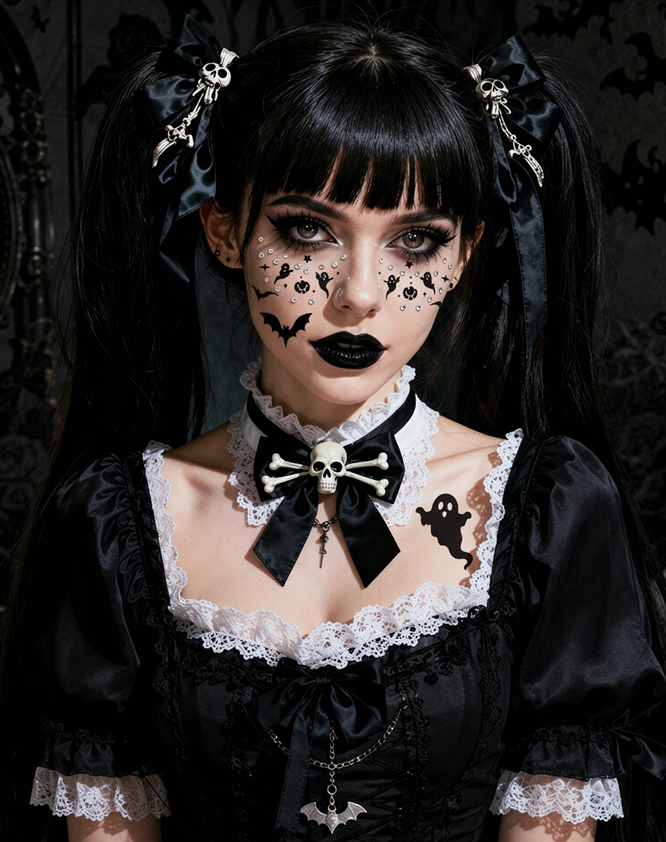 Vampirecore Spider & Ghost（with Rhinestone）