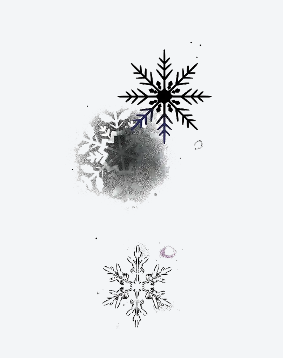 Fading Frost Snowflake
