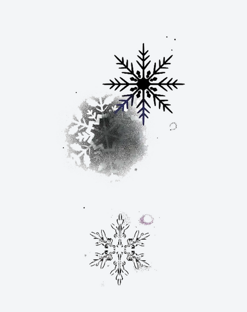 Fading Frost Snowflake