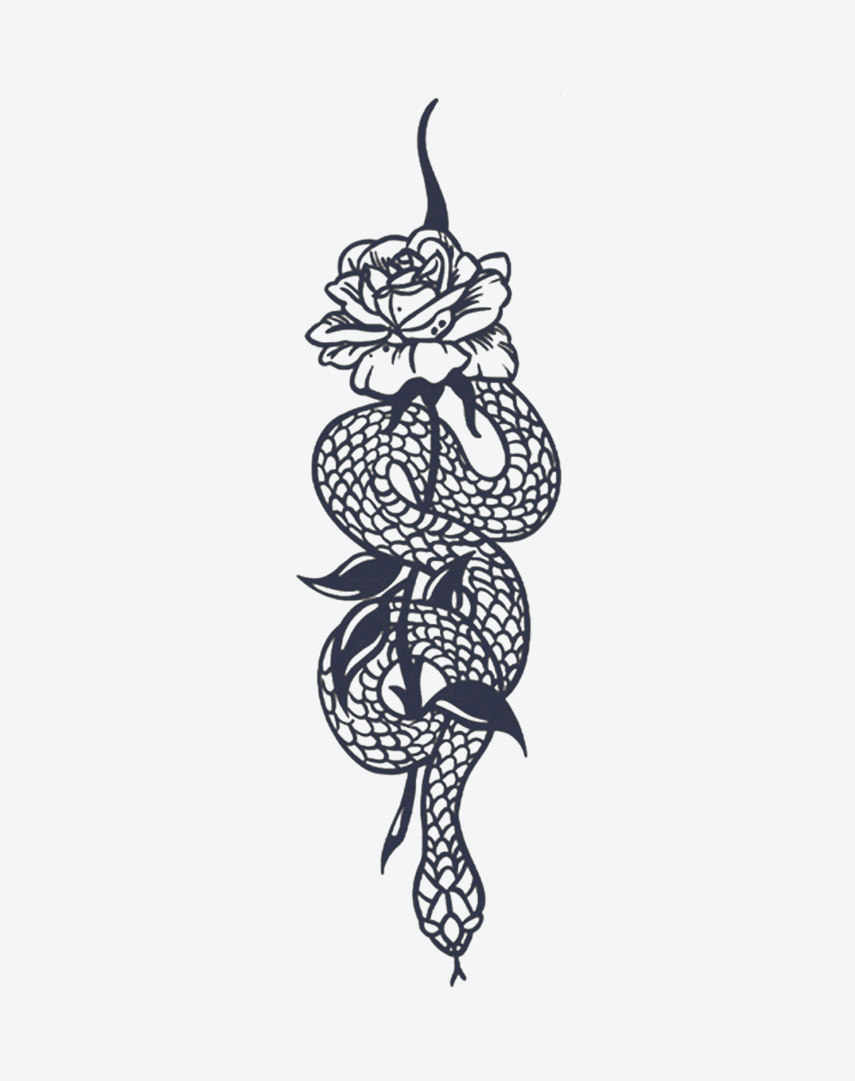 Snake and Rose