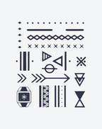 Tribal Glyphs