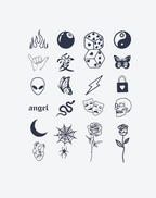 Finger tattoos - Edgy Expressions