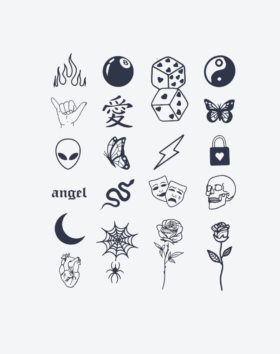 Finger tattoos - Edgy Expressions