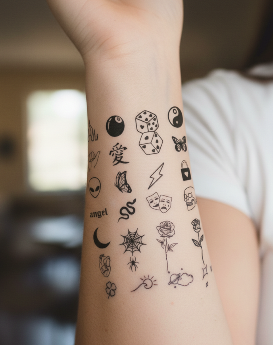 Finger tattoos - Edgy Expressions